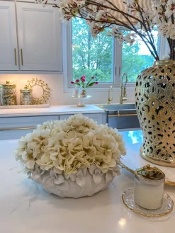 Inspire Me! Home Decor Large Gold Double Branch Vase Fashion