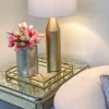 Inspire Me! Home Decor Large Gold Patterned Ginger Jar Outlet