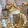 Inspire Me! Home Decor Large Gold Ring Beaded Candleholder Fashion