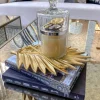 Inspire Me! Home Decor Large Radiant Glass Candle Best