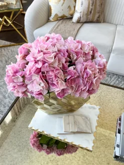 Inspire Me! Home Decor 19″ Lavender Hydrangea Stem Hot