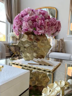Inspire Me! Home Decor 19″ Lavender Hydrangea Stem Hot