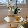 Inspire Me! Home Decor Marble And Gold Stripe Dispenser Hot