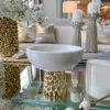 Inspire Me! Home Decor Marble Bowl With Intricate Detailed Metal Base (2 Colors) Best