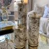 Inspire Me! Home Decor Marble Box With Metal Bee Inlay Sale