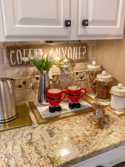 Inspire Me! Home Decor Marble Canisters With Floral Design Lid (2 Colors, 3 Sizes) Gold Sale