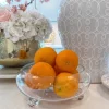 Inspire Me! Home Decor Marble Pedestal Tray W/ Gold Legs Best