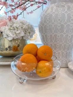 Inspire Me! Home Decor Marble Pedestal Tray W/ Gold Legs Best