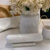 Inspire Me! Home Decor Marble Rectangle Tray With Gold Inlay Sale