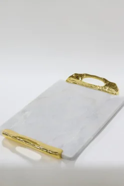 Inspire Me! Home Decor Marble Spice Bowl W/ Gold Spoon Hot