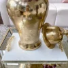Inspire Me! Home Decor Marble Tray With Gold Agate Handles Discount
