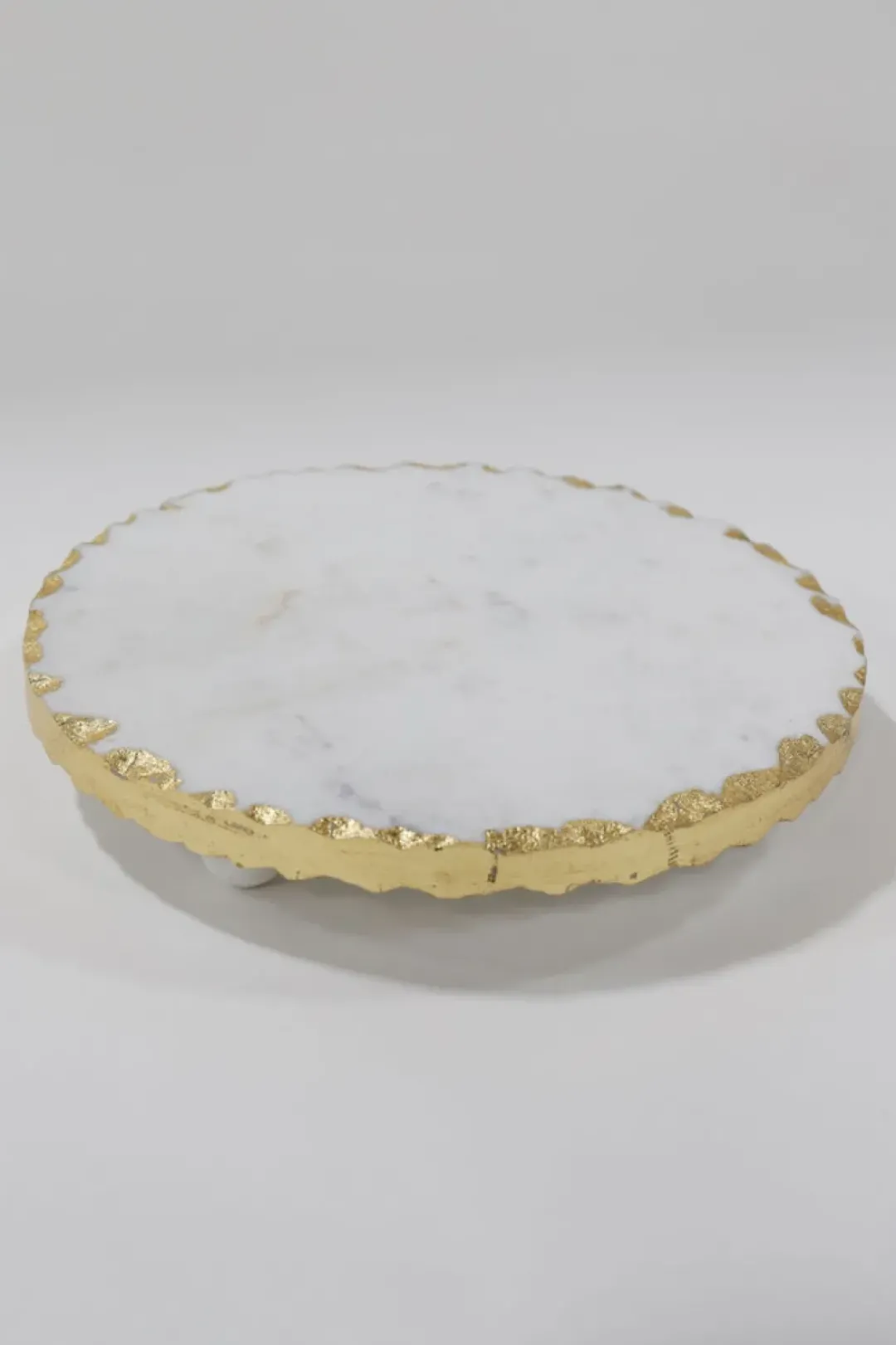 Inspire Me! Home Decor Marble Tray With Gold Lava Handles Online