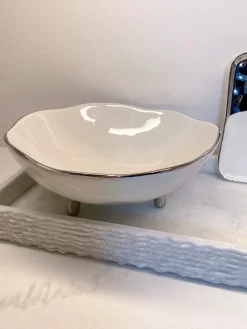Inspire Me! Home Decor Marble Waterfall Pedestal Sale