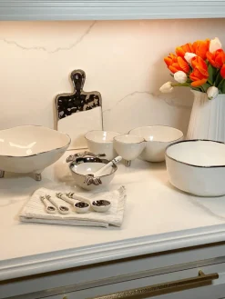 Inspire Me! Home Decor Marble Waterfall Pedestal Sale