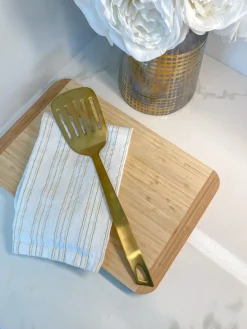 Inspire Me! Home Decor Matte Gold Mixing Spoon Discount