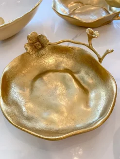 Inspire Me! Home Decor Matte Gold Slotted Serving Spoon Fashion