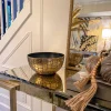Inspire Me! Home Decor Matte Gold Large Ceramic Hammered Fruits (2 Styles) Sale