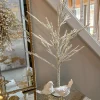 Inspire Me! Home Decor Mercury Glass Tree With Glitter (2 Sizes) Gold Outlet