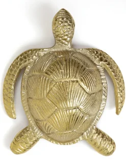 Inspire Me! Home Decor Metal Gold Turtle Outlet