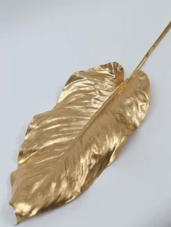 Inspire Me! Home Decor 39″ Metallic Gold Leaf Stem/Spray Discount