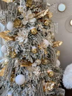 Inspire Me! Home Decor 39″ Metallic Gold Leaf Stem/Spray Discount