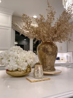 Inspire Me! Home Decor Metallic Pearl Wreath Best