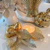 Inspire Me! Home Decor Metal Textured Edge Tray (2 Colors) Gold Sale