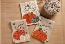 Inspire Me! Home Decor Multicolored Wood Leaf Coasters (Set Of 4) Clearance