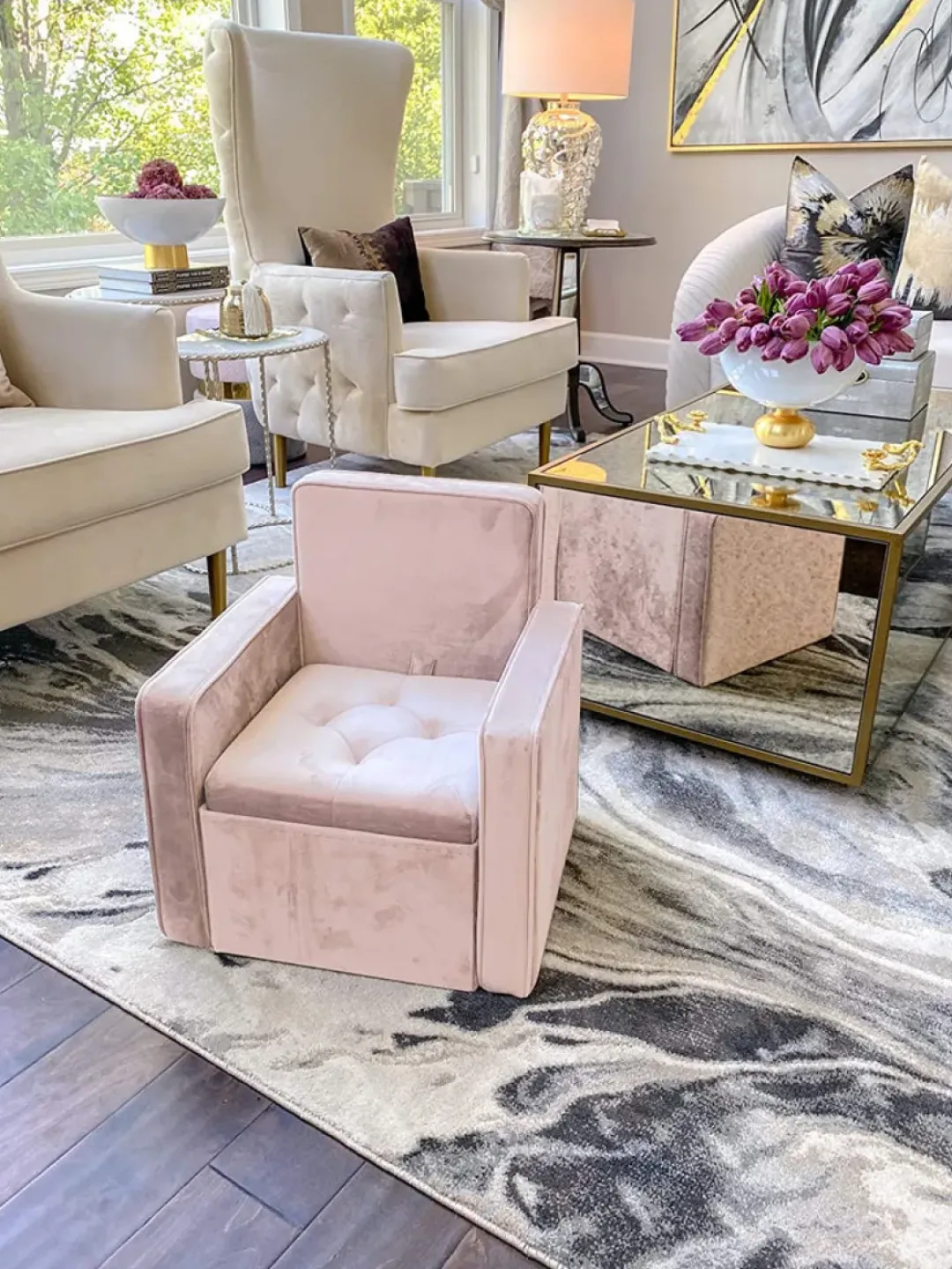 Inspire Me! Home Decor OTTOMANS Jolie Children’s Storage Chair (2 Colors) Outlet