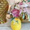 Inspire Me! Home Decor Oval Porcelain Serveware With Metal Base (2 Colors) Online