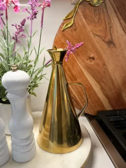 Inspire Me! Home Decor 32. Oz Gold Oil Cruet/ Oil Dispenser Sale