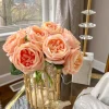 Inspire Me! Home Decor 11.5″ Peach Real Touch Garden Rose Bundle Discount