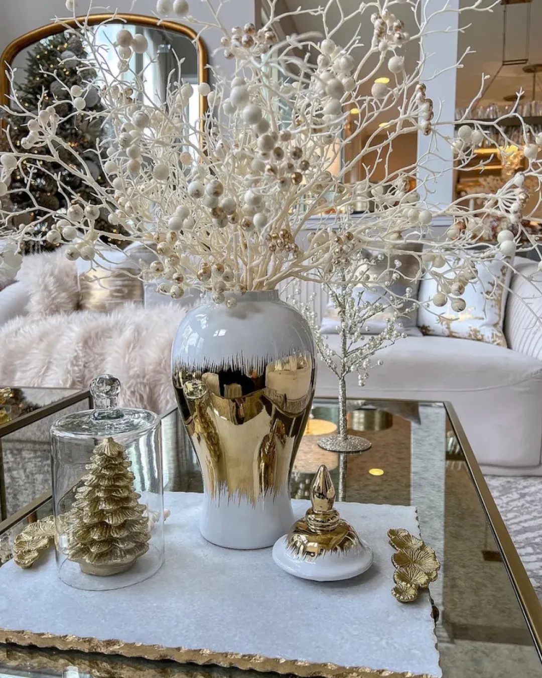 Inspire Me! Home Decor Pearl Beaded Tree Clearance