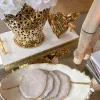 Inspire Me! Home Decor Pink Brushed Metallic Pillar Candle Sale