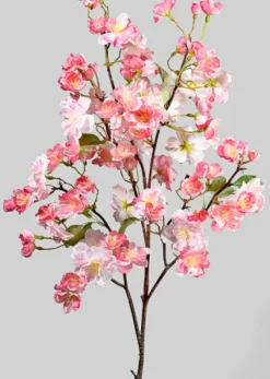 Inspire Me! Home Decor 40″ Pink Cherry Blossom Stem Hot