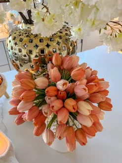 Inspire Me! Home Decor 21″ Pink Magnolia Stem Sale
