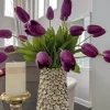 Inspire Me! Home Decor 27″ Pink Real Touch Tulip Stem New