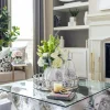Inspire Me! Home Decor Pink Sparkle Peony Stem Sale