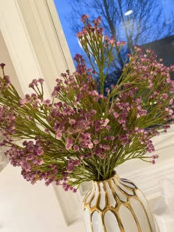 Inspire Me! Home Decor Purple Babys Breath Stem New