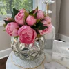 Inspire Me! Home Decor Real Touch Pink Tone Peony Bundle (3 Colors) Fashion