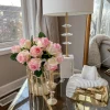 Inspire Me! Home Decor 12″ Real Touch Rose Bundle (3 Colors) Sale