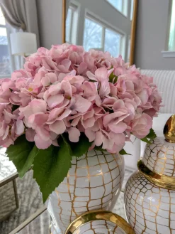 Inspire Me! Home Decor 19″ Real Touch Hydrangea Stem (3 Colors) Discount