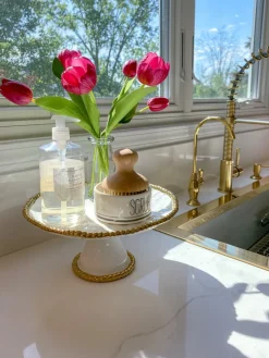 Inspire Me! Home Decor Real Touch Rose Stem Discount