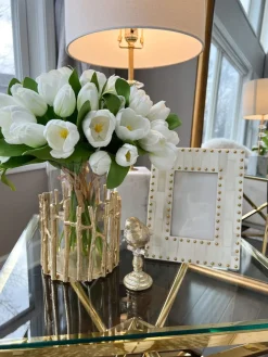 Inspire Me! Home Decor Real Touch Tulip Bouquet (8 Colors) Hot