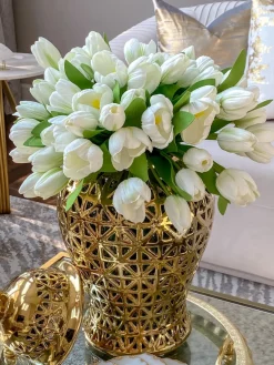 Inspire Me! Home Decor Real Touch Tulip Bouquet (8 Colors) Hot
