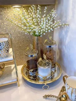 Inspire Me! Home Decor Real Touch White Open Tulip Bundle Hot