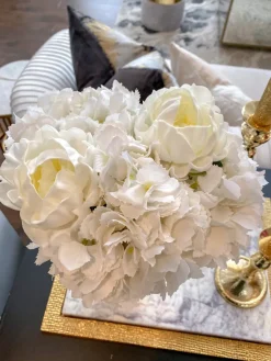 Inspire Me! Home Decor Real-Touch Full Peony Stems (3 Colors) Fashion