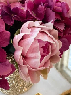 Inspire Me! Home Decor Real-Touch Full Peony Stems (3 Colors) Fashion
