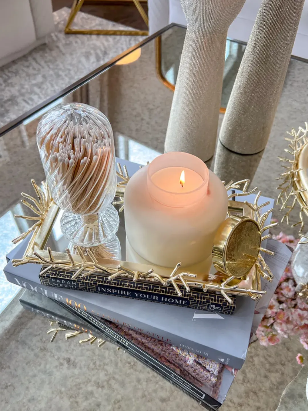 Inspire Me! Home Decor Real-Touch Tulip Bundle (3 Colors) Fashion