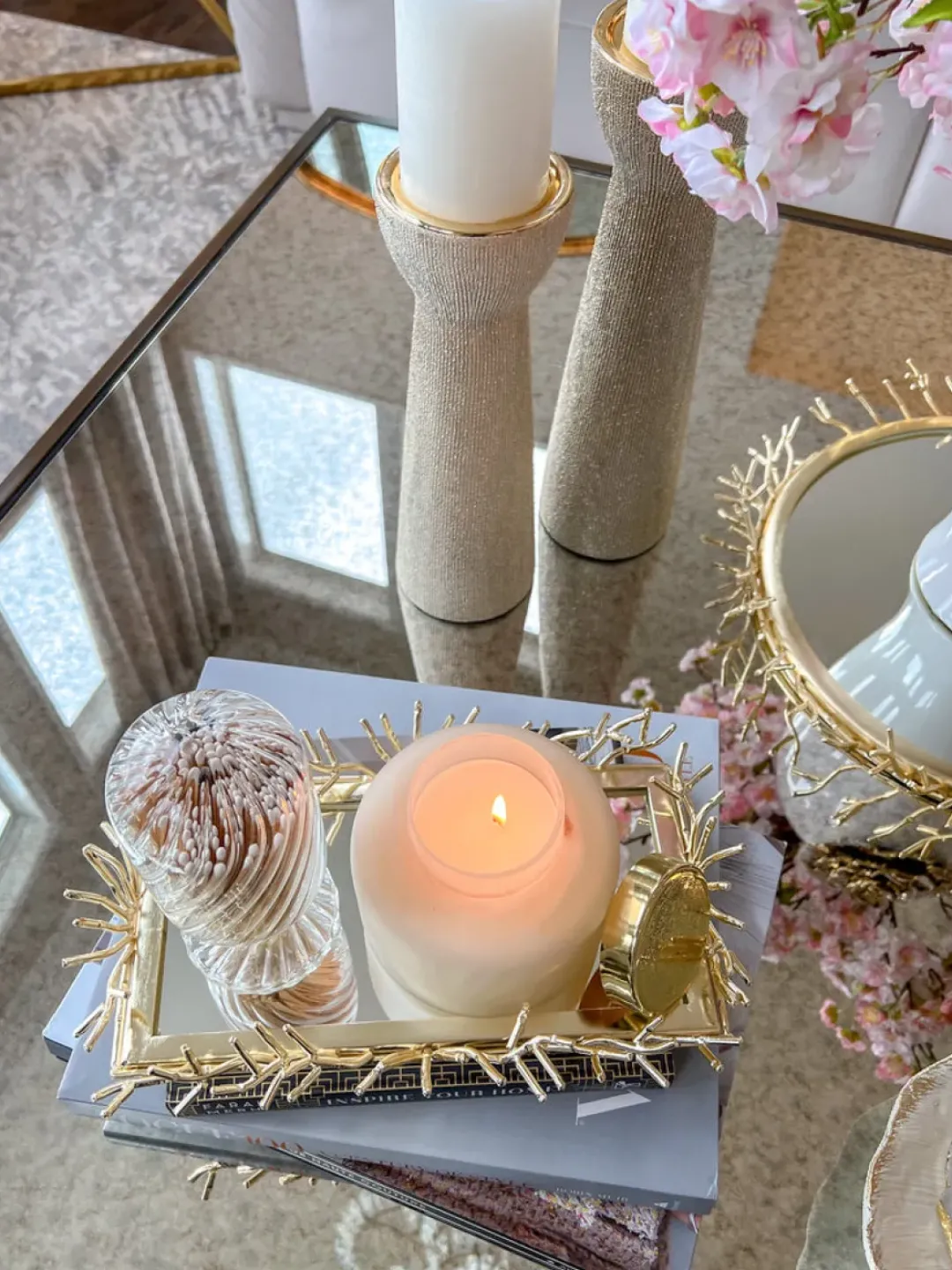 Inspire Me! Home Decor Real-Touch Tulip Bundle (3 Colors) Fashion